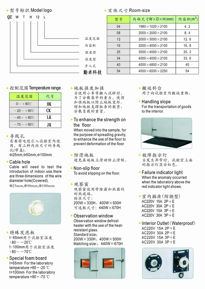 步（bù）入式（shì）恒溫（wēn）恒濕實驗室