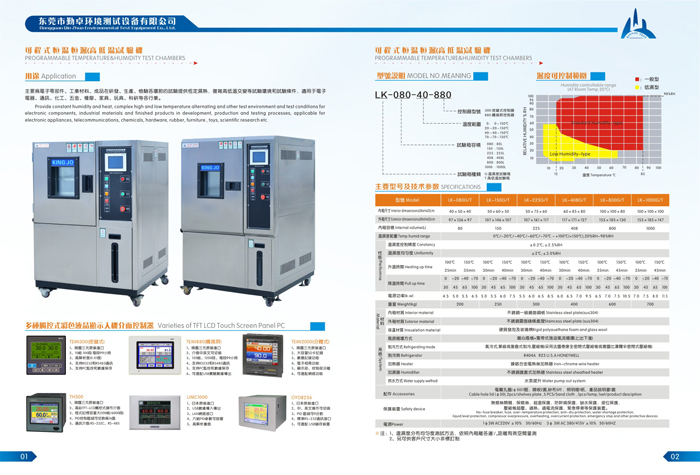 微電腦高低溫試驗機